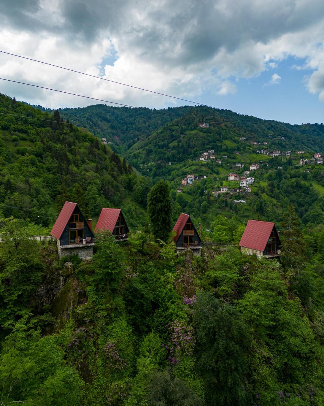 bungalove tatil köyü Çamlıhemşin Exteriör bild