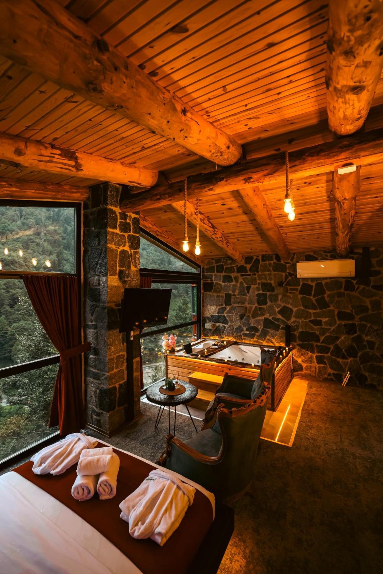 bungalove tatil köyü Çamlıhemşin Exteriör bild