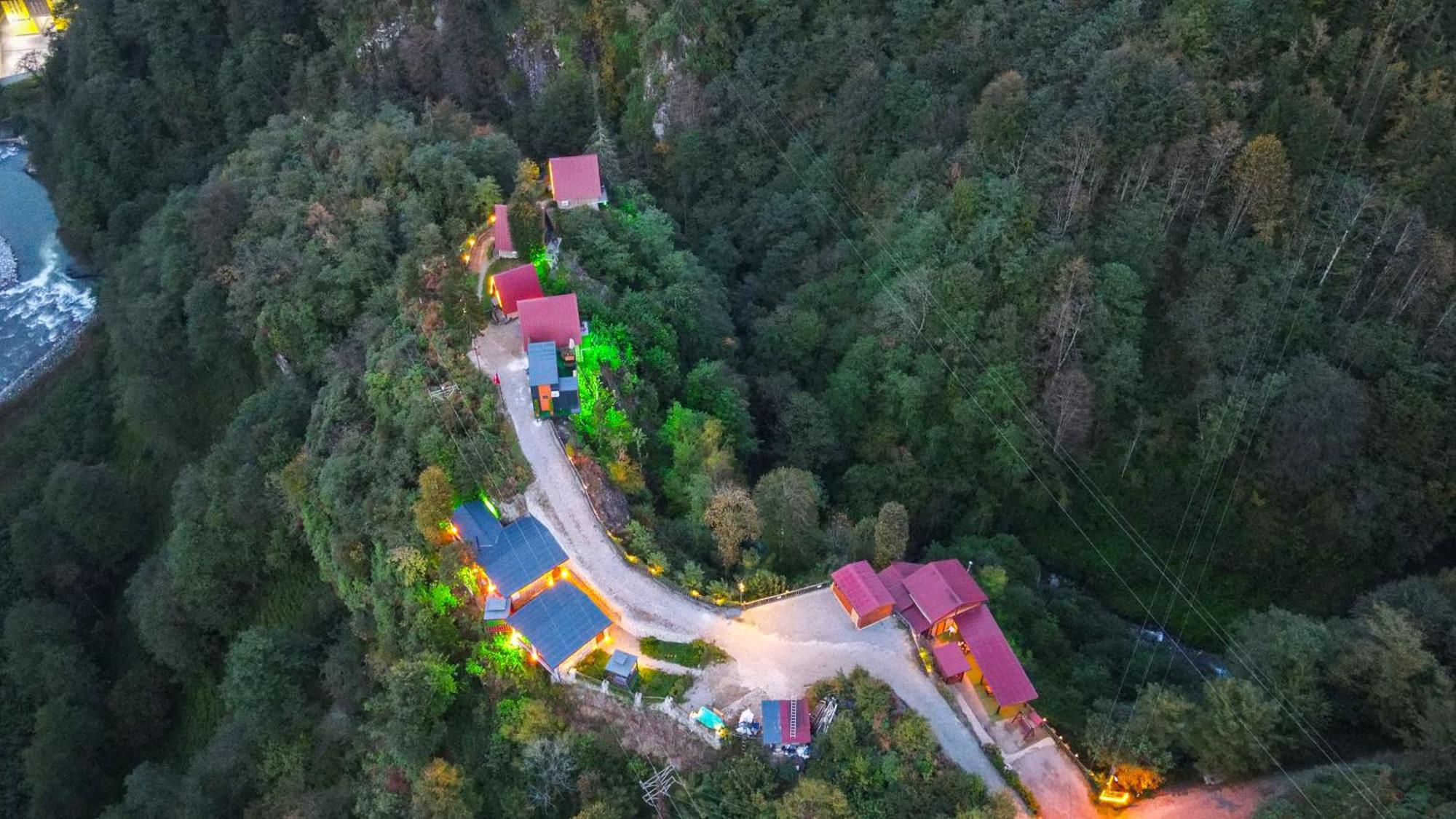 bungalove tatil köyü Çamlıhemşin Exteriör bild